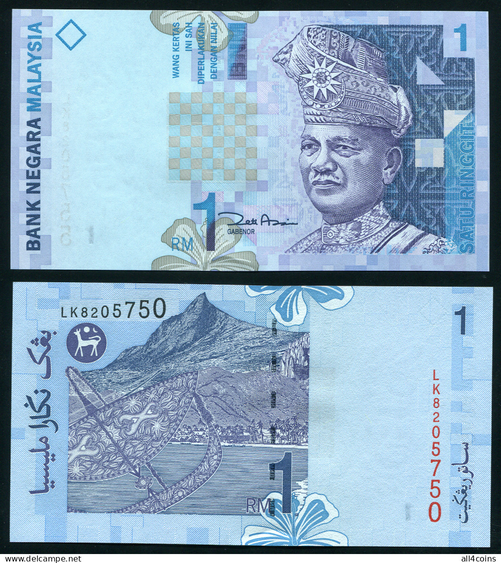 Malaysia 1 Ringgit. ND (2000) Unc. Banknote Cat# P.39b - Malasia