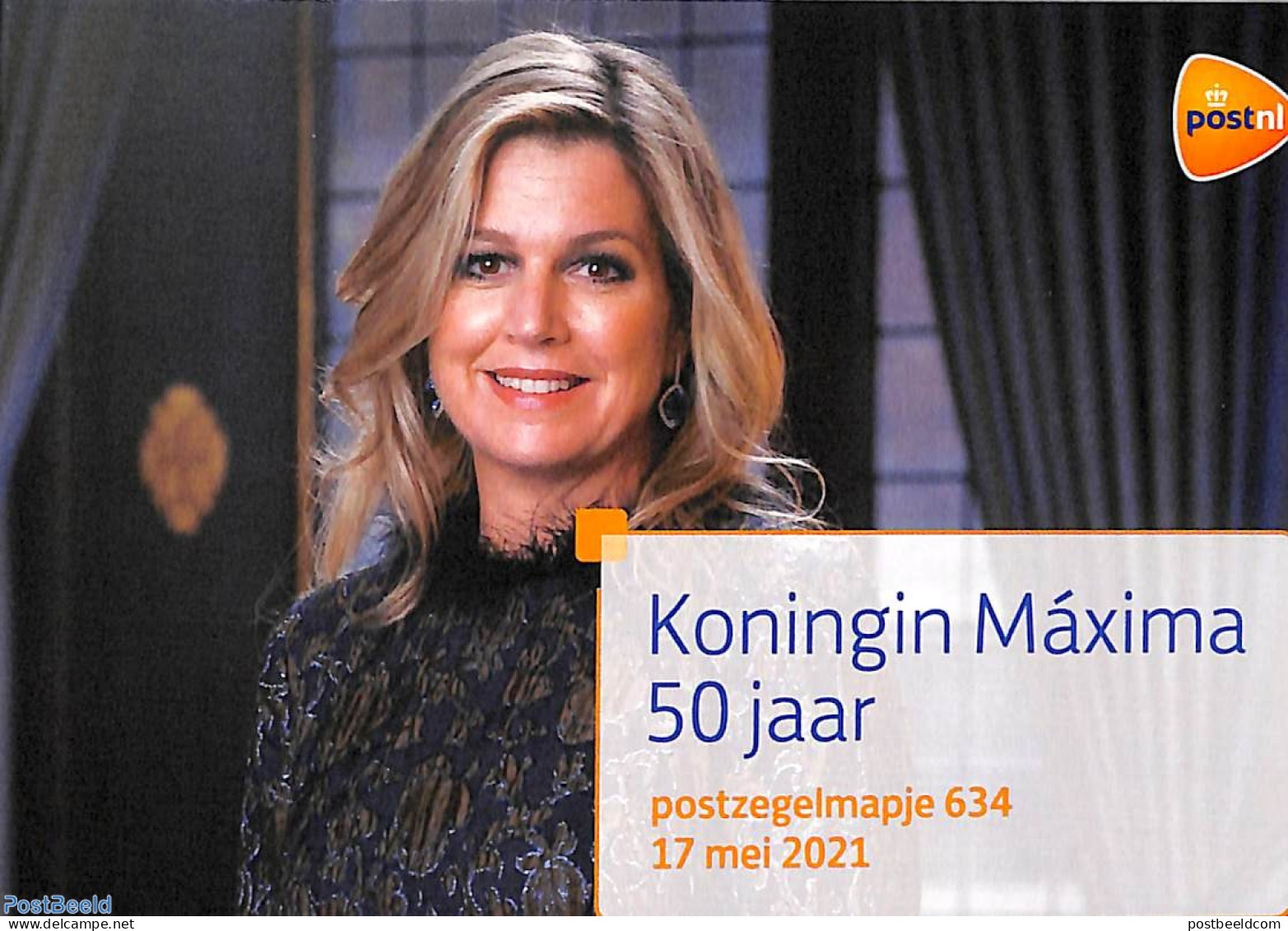 Netherlands 2021 Queen Maxima, Presentation Pack 634, Mint NH, History - Kings & Queens (Royalty) - Ungebraucht