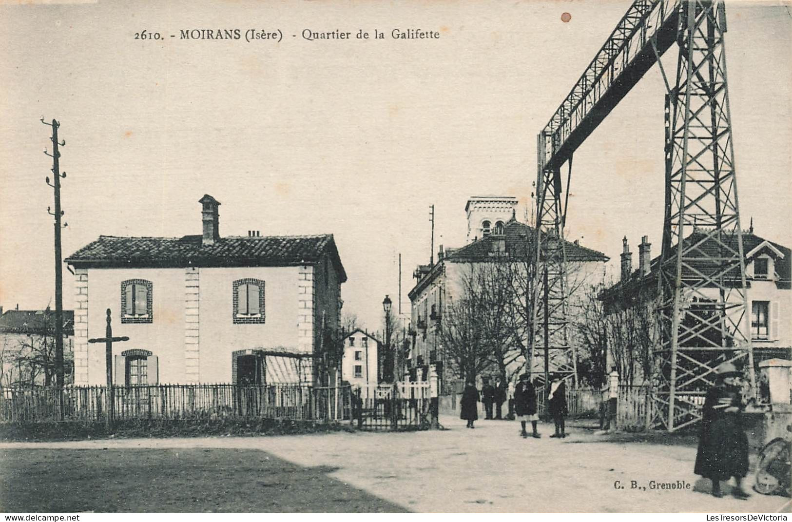 FRANCE - Moirans - Vue Sur Le Quartier De La Galifette - Carte Postale Ancienne - Moirans