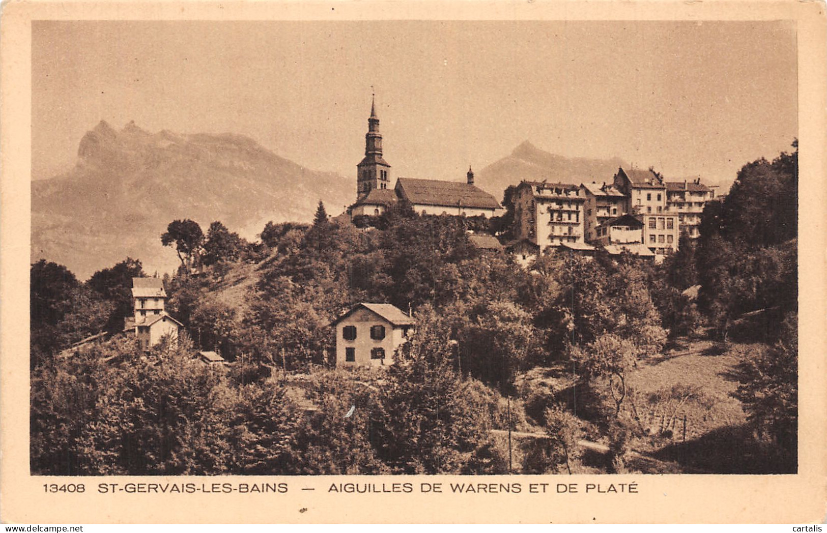 74-SAINT GERVAIS LES BAINS-N°4482-F/0105 - Saint-Gervais-les-Bains