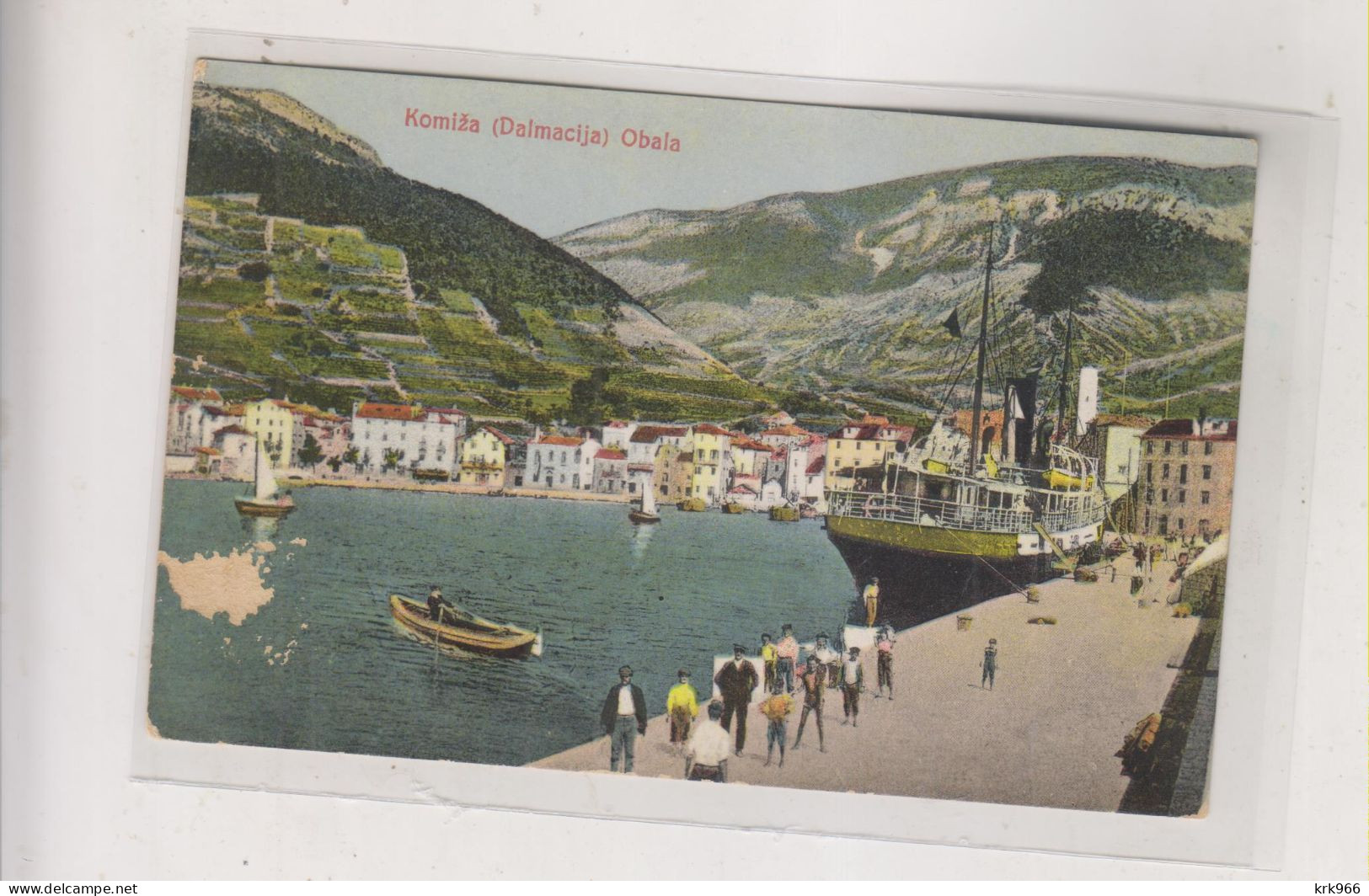 CROATIA KOMIZA Nice Postcard - Croatia