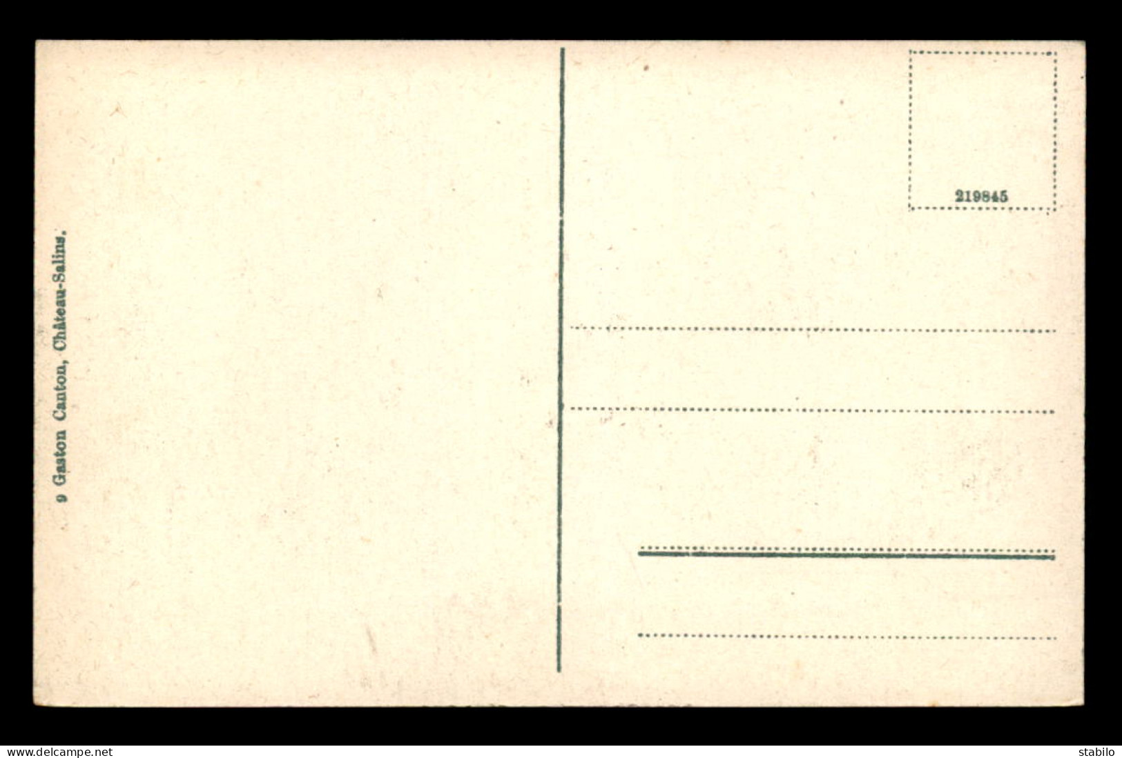 57 - CHATEAU-SALINS - KAISERLICHES POSTAMT - Chateau Salins