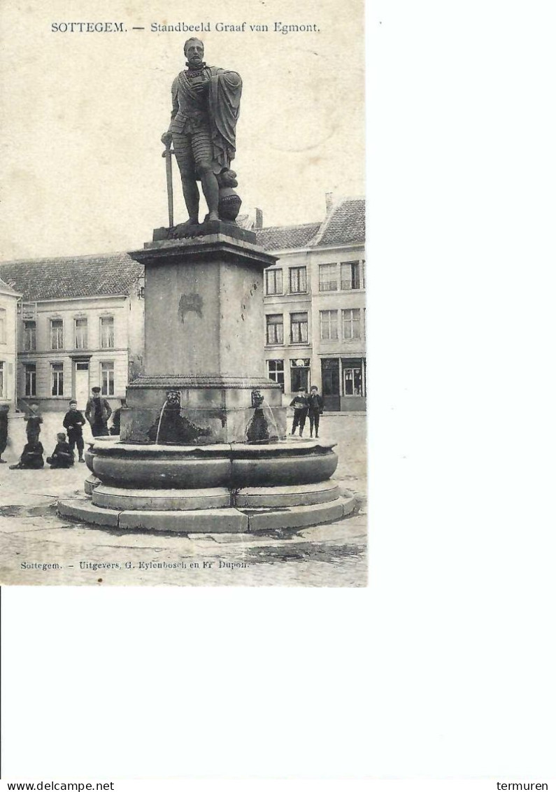 Zottegem:standbeeld Graaf Van Egmont - Zottegem