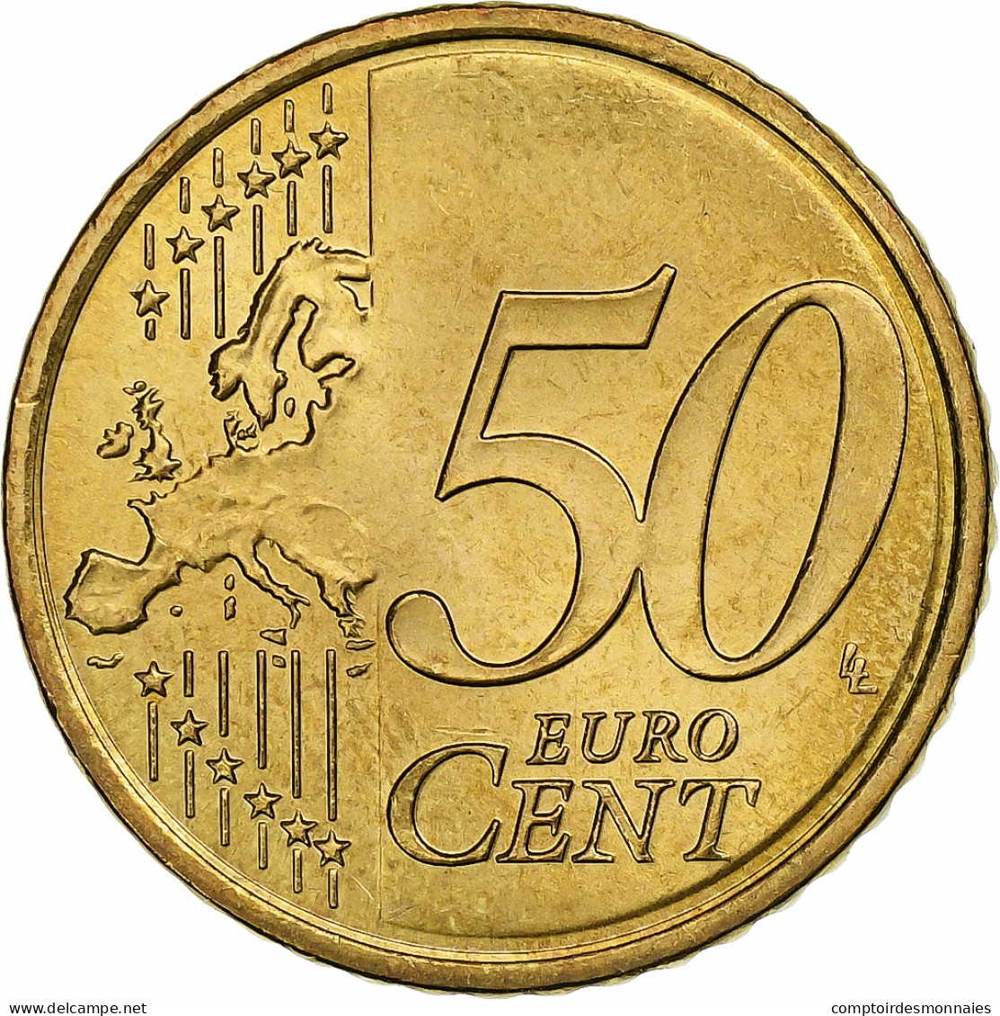 Slovaquie, 50 Euro Cent, Bratislava Castle, 2009, Golden, SUP, Or Nordique - Slovacchia