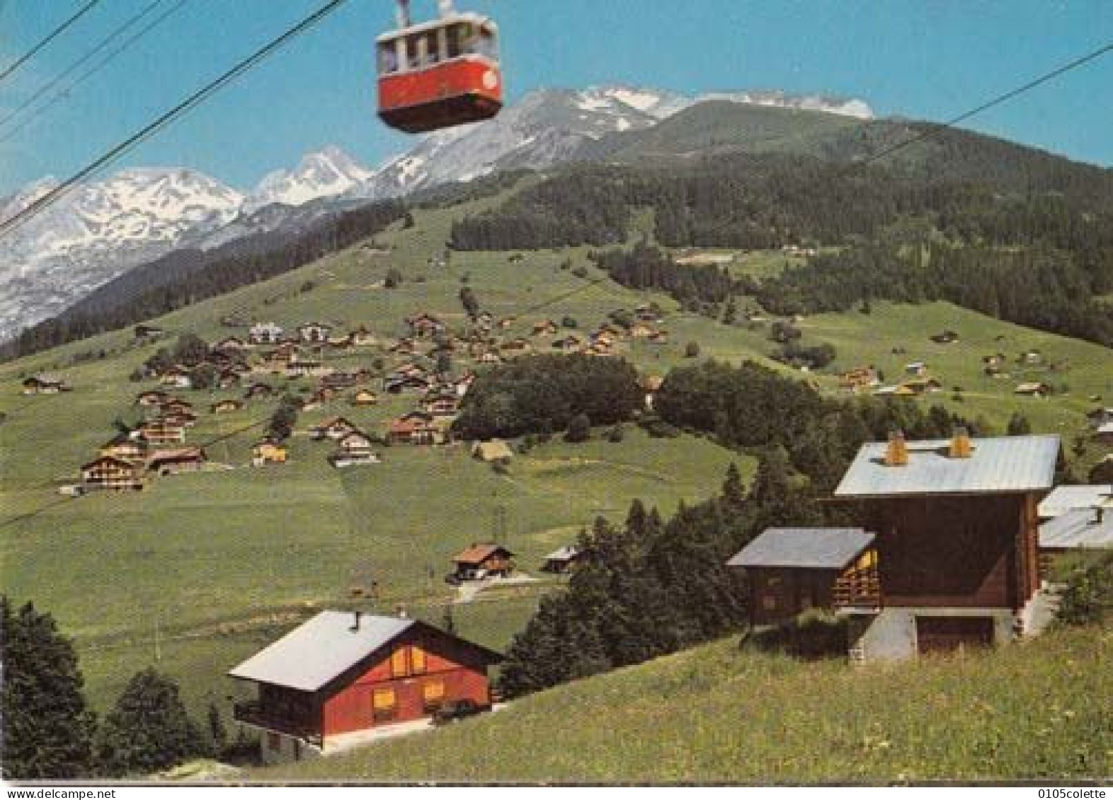 Carte France 74 - La Clusaz Le Téléphérique De Beauregard  - ( Cd067) - Funicular Railway