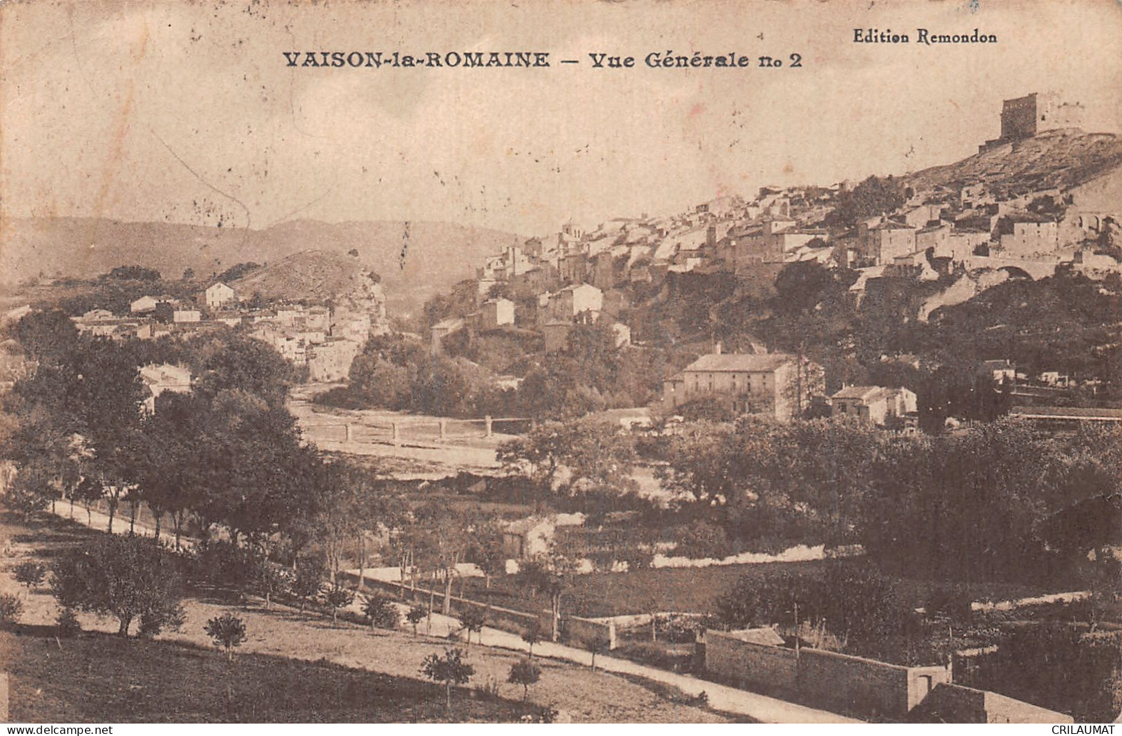 84-VAISON LA ROMAINE-N°T2921-H/0349 - Vaison La Romaine