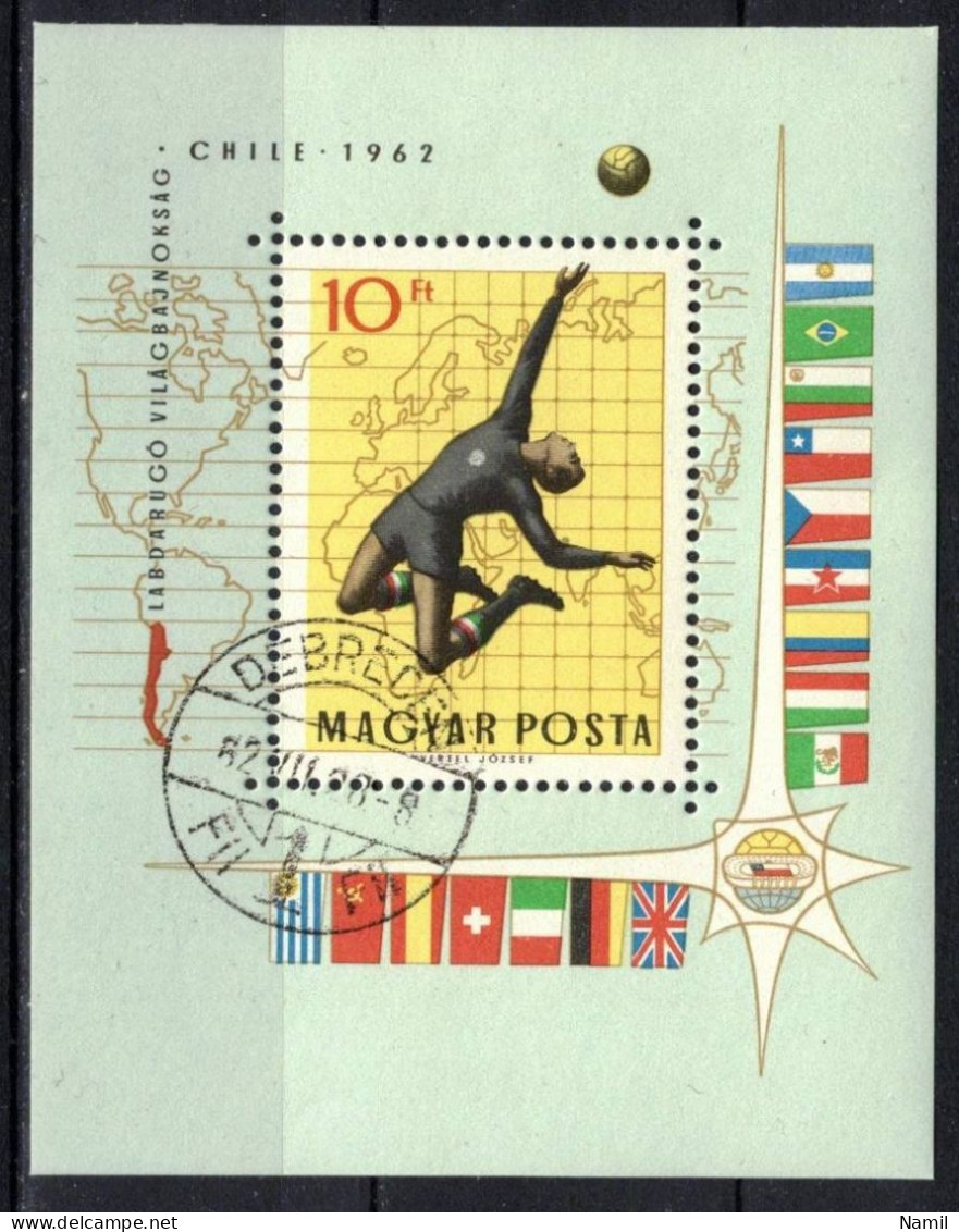 Hongrie 1962 Mi 1838 - Bl.34 (Yv BF 41), Obliteré - Used Stamps