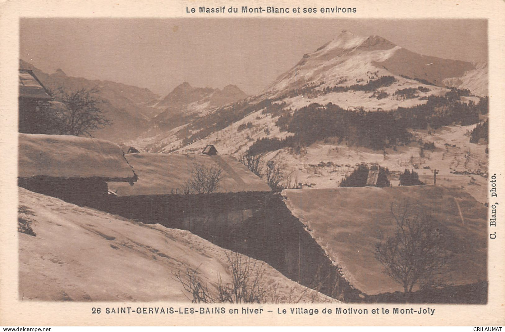 74-SAINT GERVAIS LES BAINS-N°T2922-B/0205 - Saint-Gervais-les-Bains