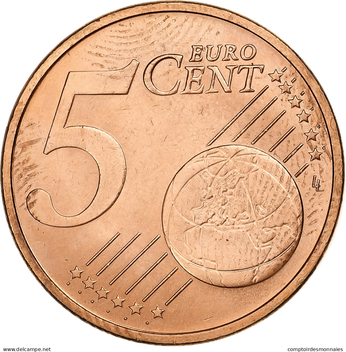 Slovaquie, 5 Euro Cent, Kriváň, 2009, Golden, SUP, Cuivre Plaqué Acier - Slovakia
