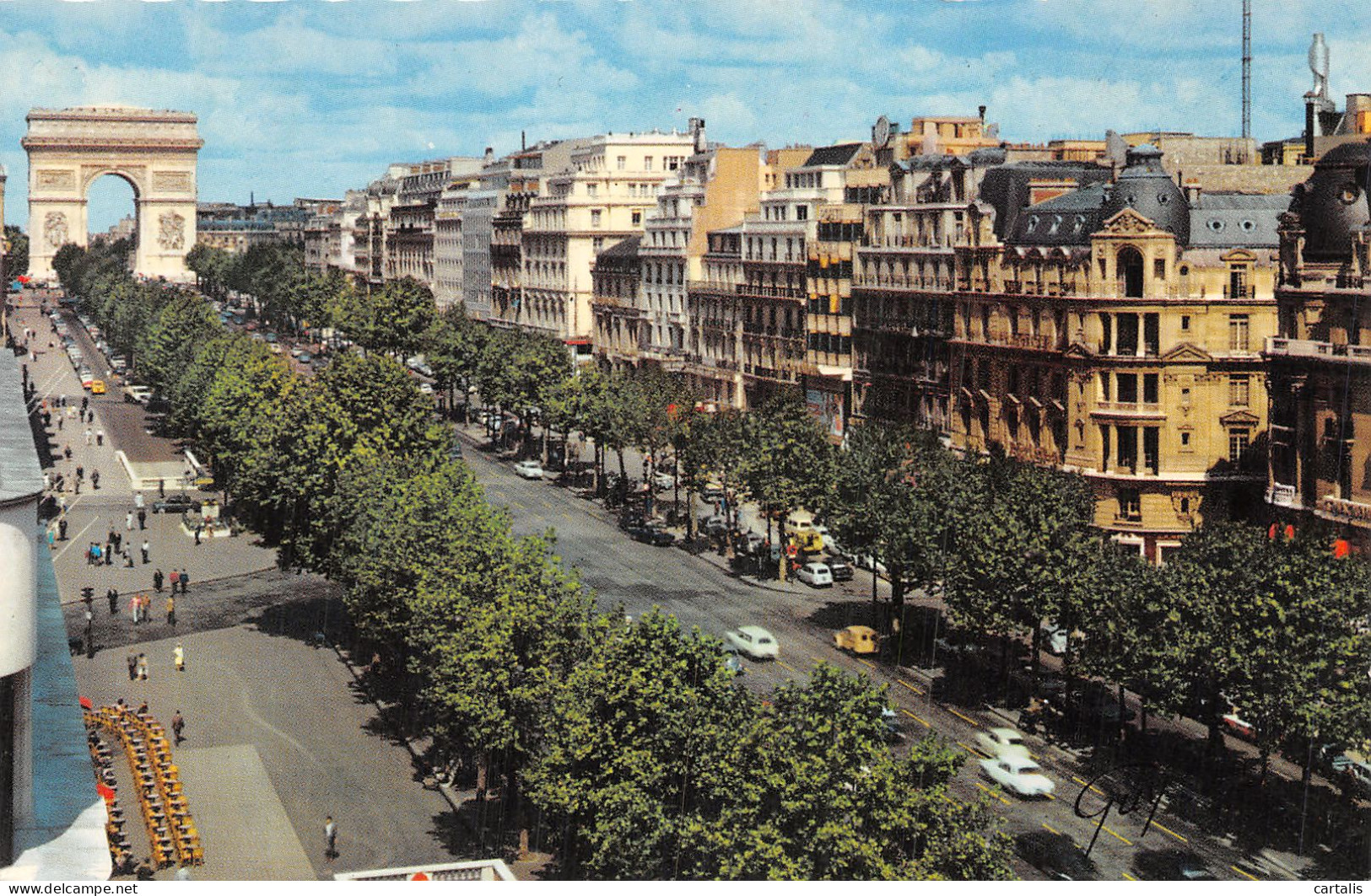 75-PARIS AVENUE DES CHAMPS ELYSEES-N°4484-H/0231 - Champs-Elysées