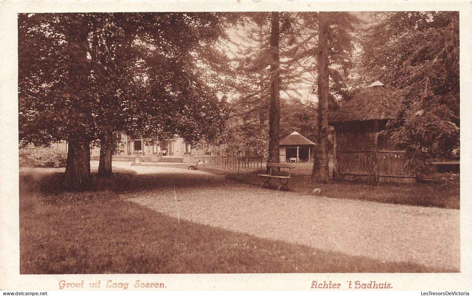 PAYS BAS - Rheden - Groet Uit Laag Soeren - Achter 't Badhuis - Carte Postale Ancienne - Rheden