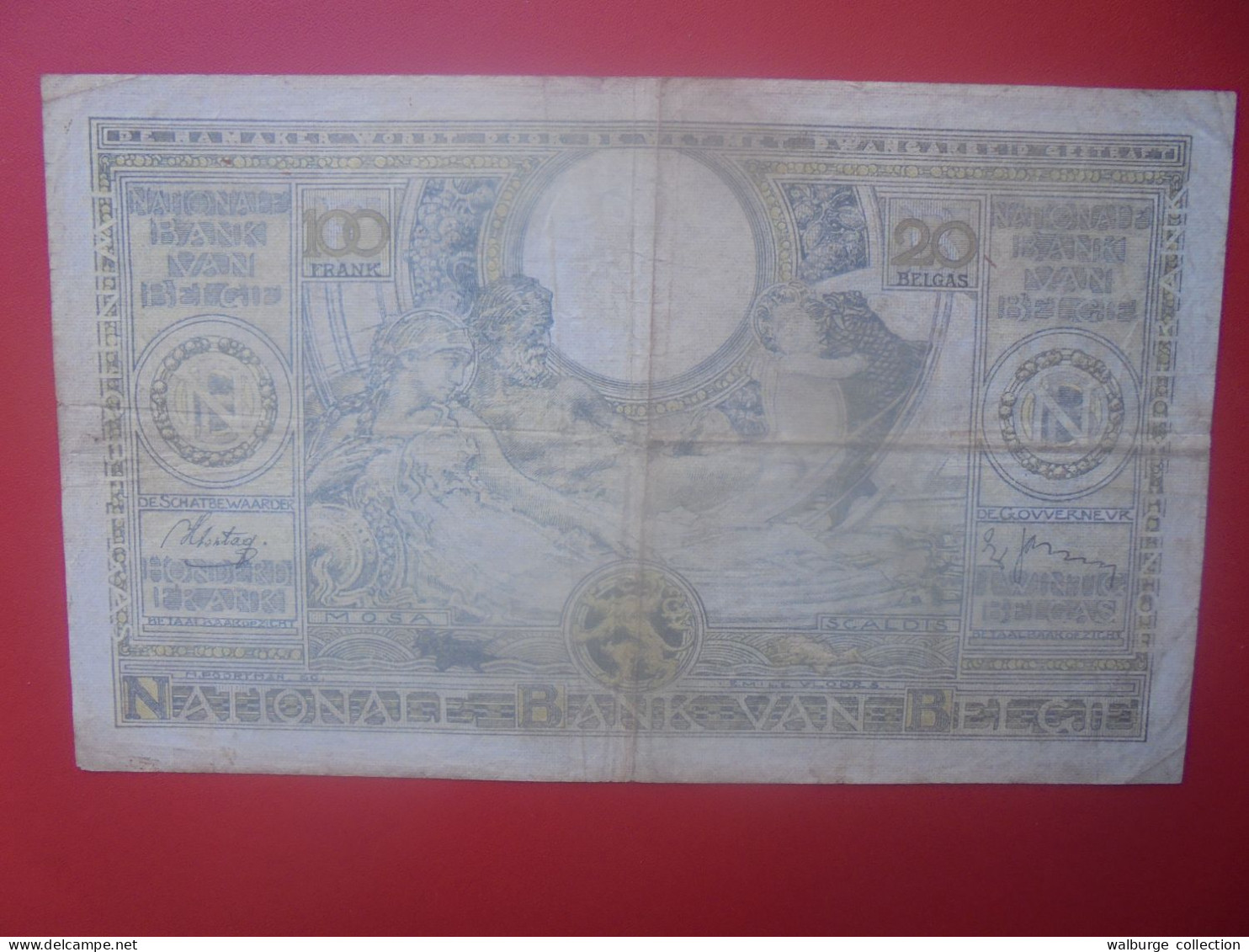 BELGIQUE 100 Francs 1938 Circuler COTES:5-10-25 EURO (B.33) - 100 Franchi & 100 Franchi-20 Belgas