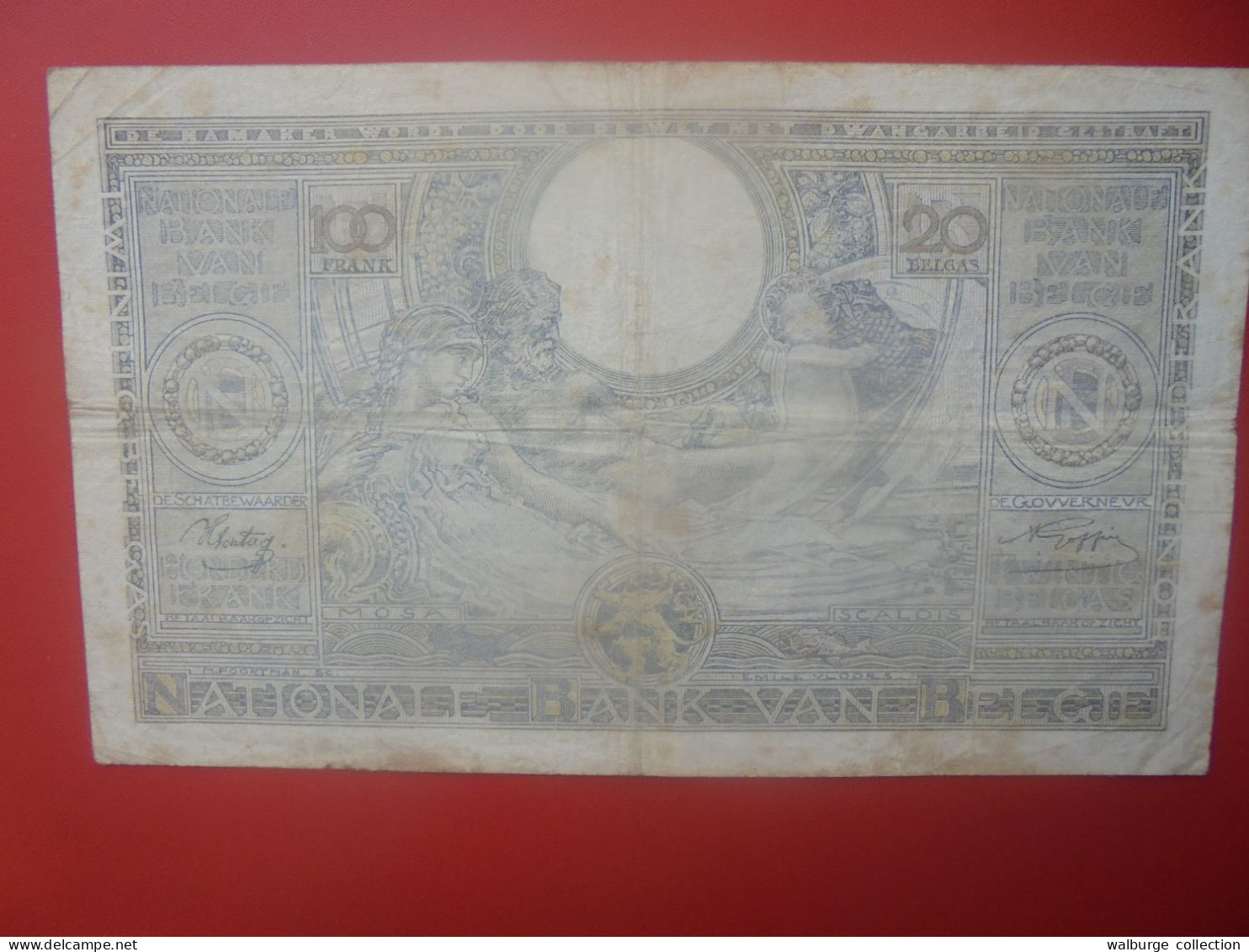 BELGIQUE 100 Francs 1942 Circuler COTES:5-10-25 EURO (B.33) - 100 Franchi & 100 Franchi-20 Belgas