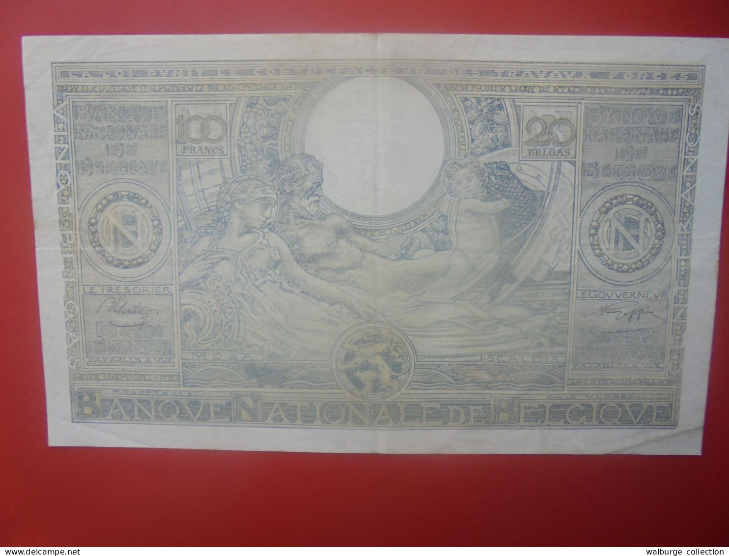 BELGIQUE 100 Francs 1942 (VLAAMS) Circuler COTES:7,5-15-40 EURO (B.33) - 100 Frank & 100 Frank-20 Belgas