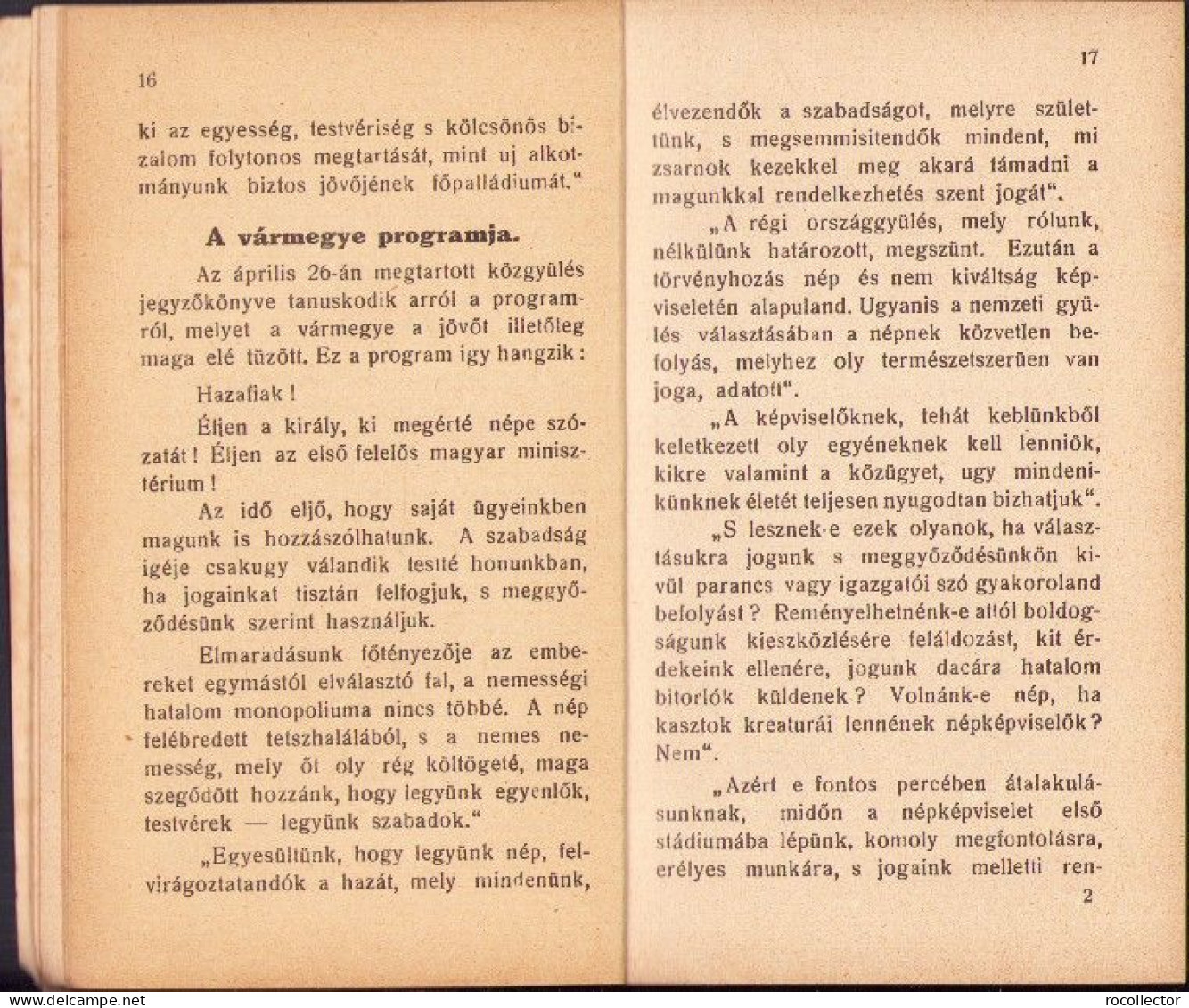 Az 1848 év Eseményei Krassó Vármegyében, 1928 C4240N - Old Books