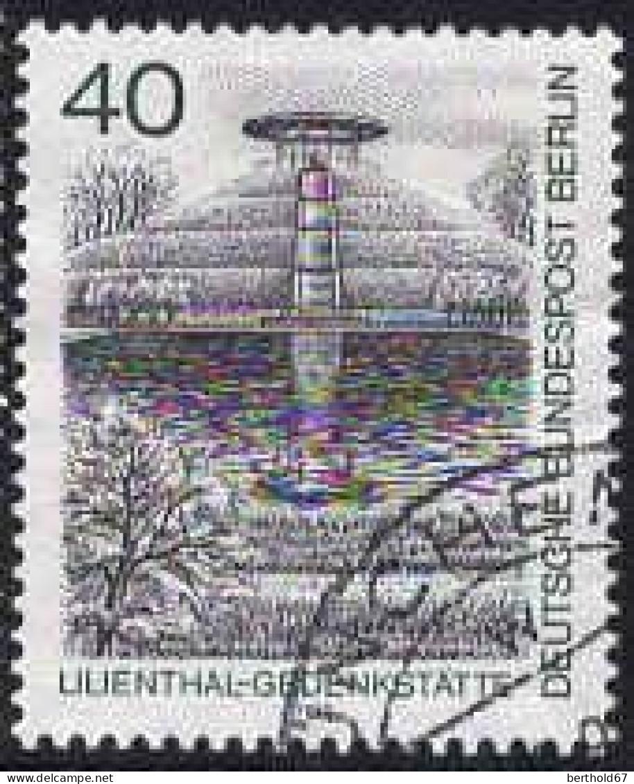 Berlin Poste Obl Yv:595 Mi:634 Lilienthal-Gedenkstätte (Beau Cachet Rond) - Usati