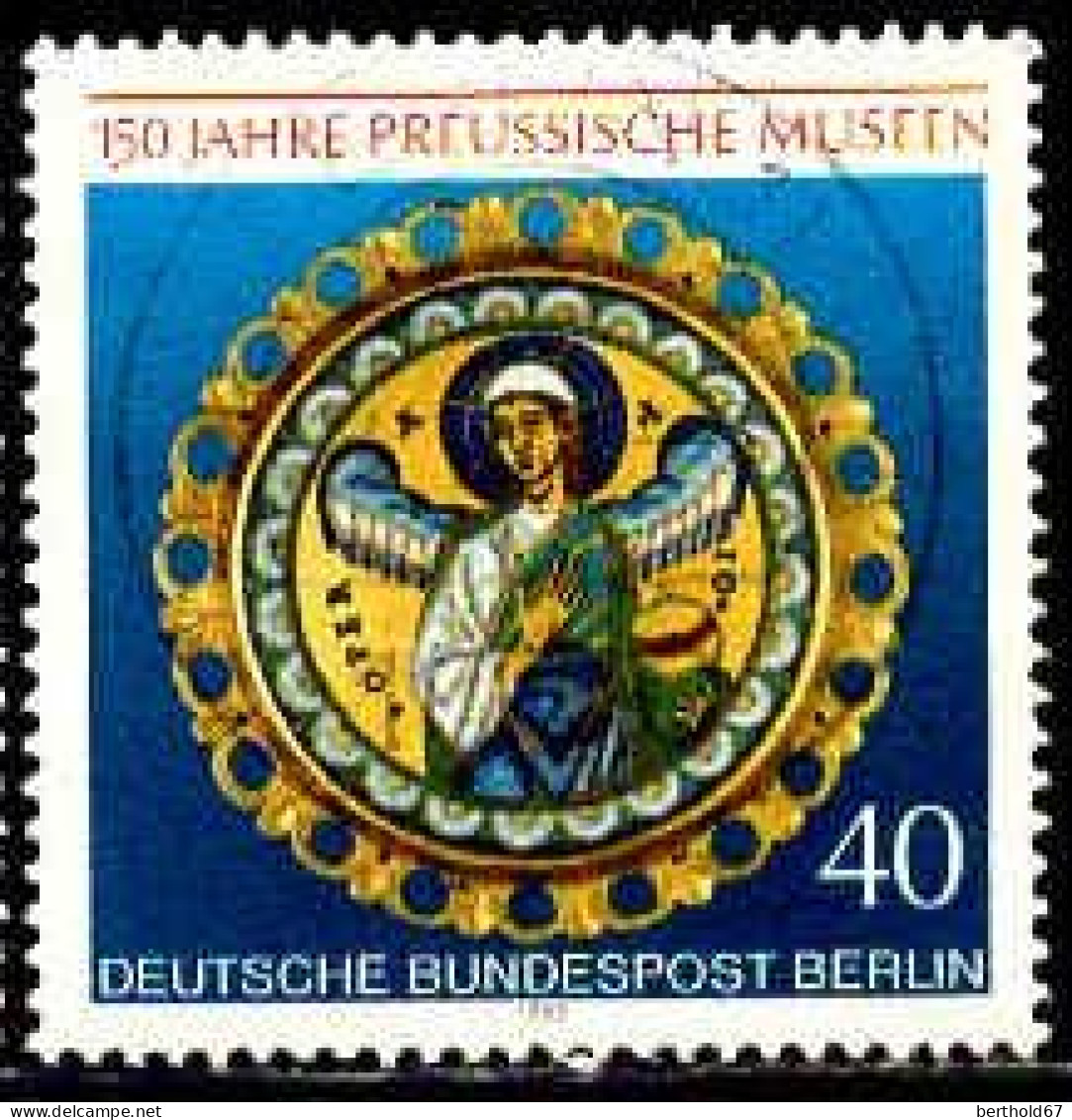 Berlin Poste Obl Yv:586 Mi:625 Orfèvrerie Medaillon (cachet Rond) - Usati