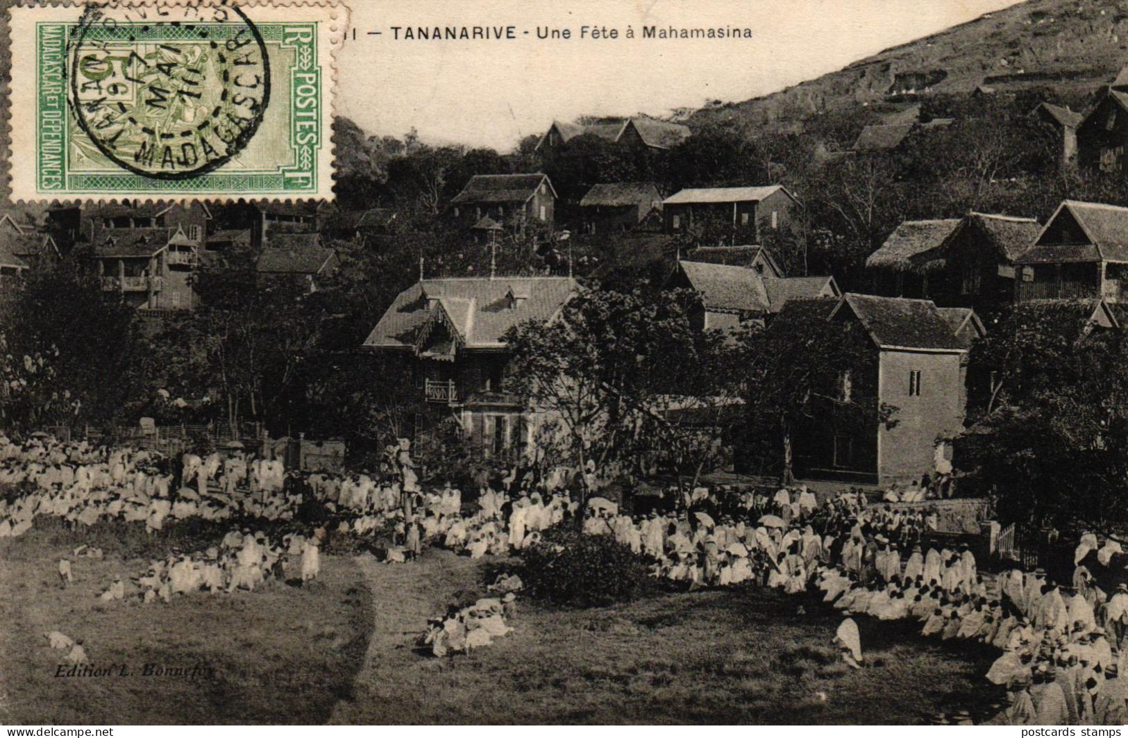 Madagaskar, Tananarive, Une Fete A Mahamasina, 1910 - Madagascar