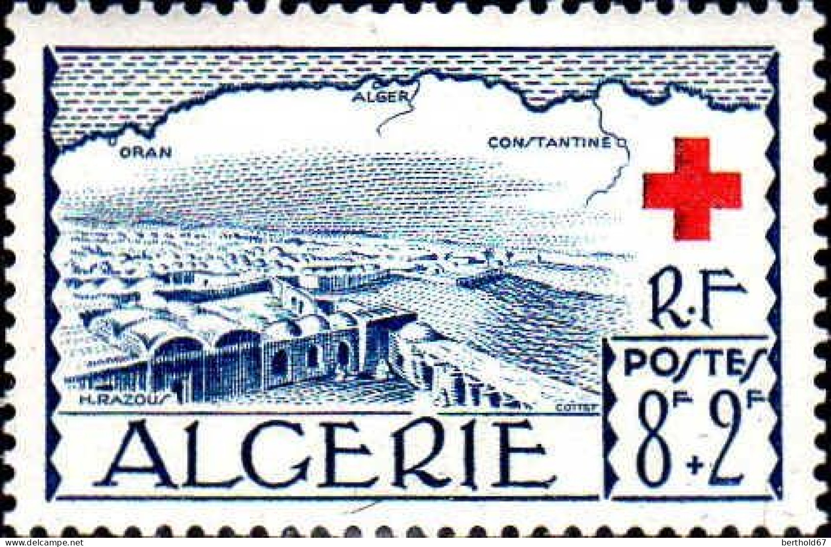 Algérie Poste N** Yv:300/301 Croix-Rouge - Neufs