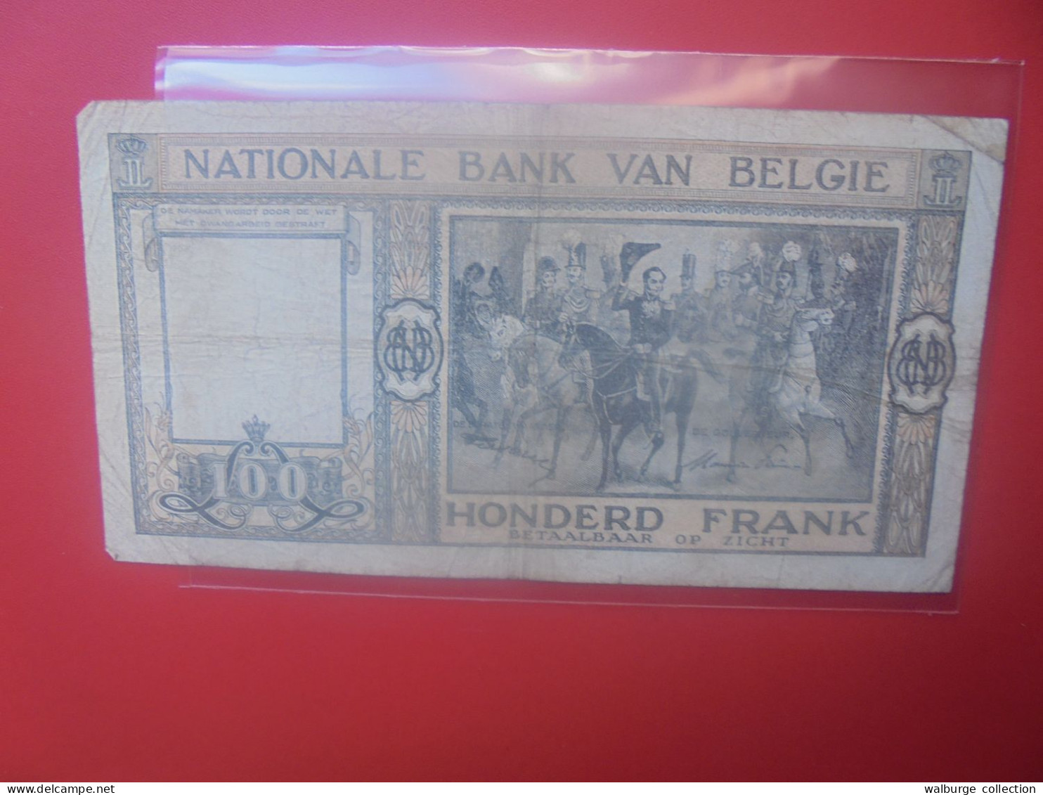 BELGIQUE 100 Francs 1948 Circuler COTES:15-30-80 EURO (B.33) - 100 Frank