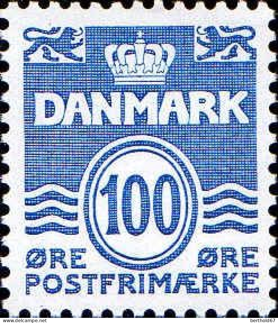 Danemark Poste N** Yv: 781 Mi:774 Postfrimærke Chiffre Sous Couronne - Neufs