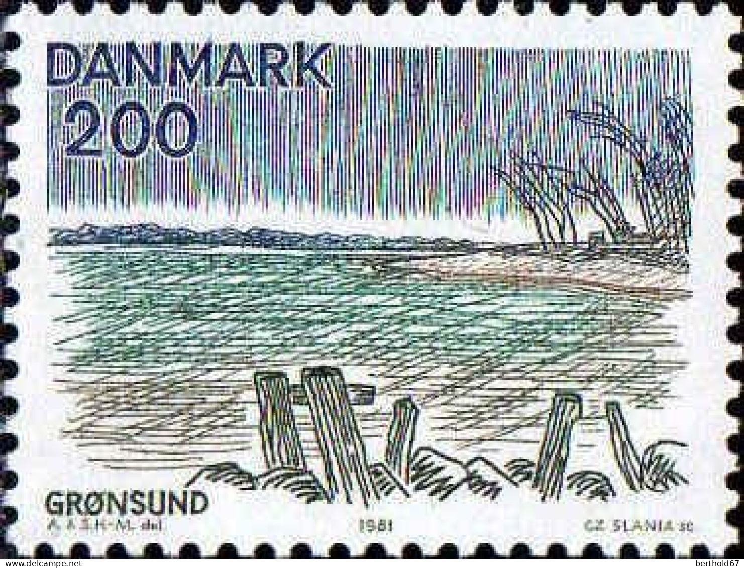 Danemark Poste N** Yv: 738 Mi:736 Grønsund - Neufs