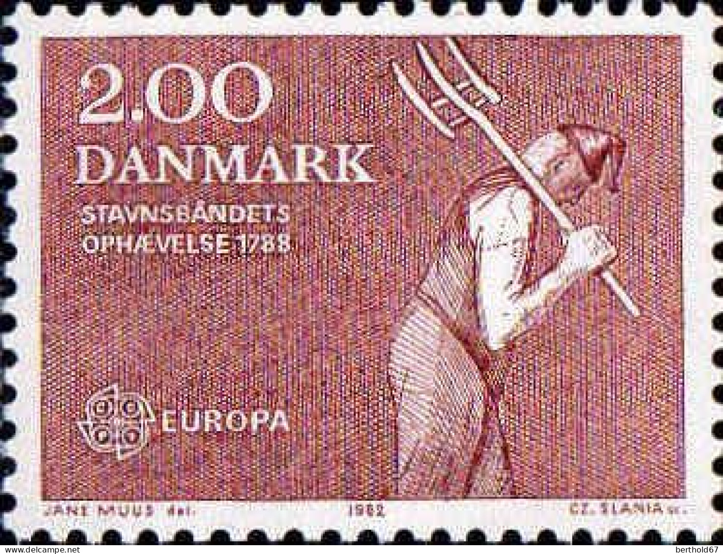 Danemark Poste N** Yv: 752 Mi:749 Europa Abolition Du Servage - Neufs