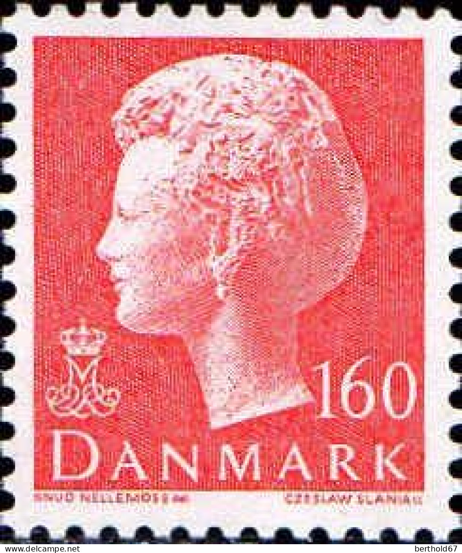 Danemark Poste N** Yv: 724 Mi:719 M Reine Margrethe II Buste - Neufs