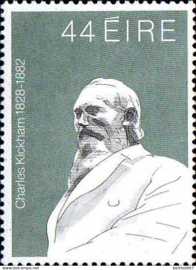 Irlande Poste N** Yv: 474 Mi:471 Charles Kickham Ecrivain - Unused Stamps