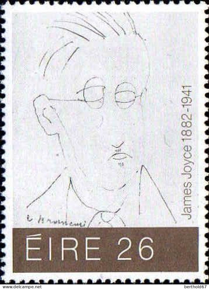 Irlande Poste N** Yv: 472 Mi:469 James Joice Ecrivain - Unused Stamps