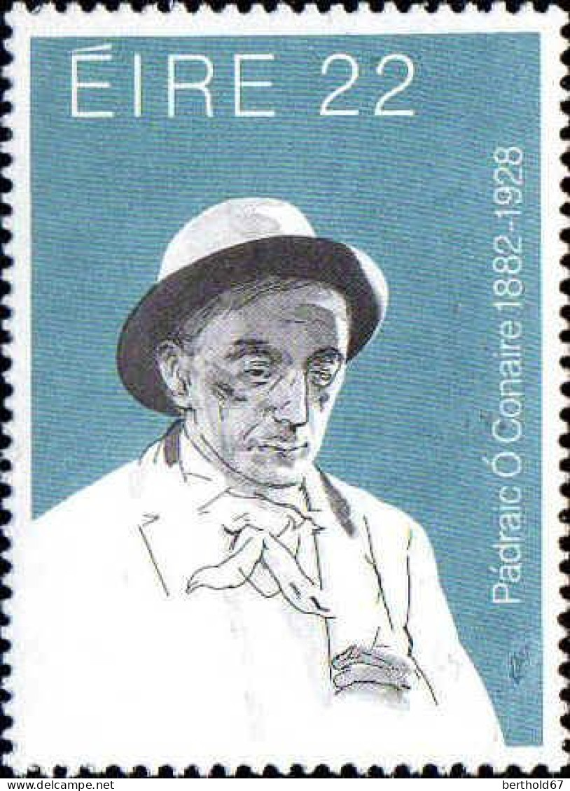 Irlande Poste N** Yv: 471 Mi:468 Padriac O Conaire Ecrivain - Unused Stamps