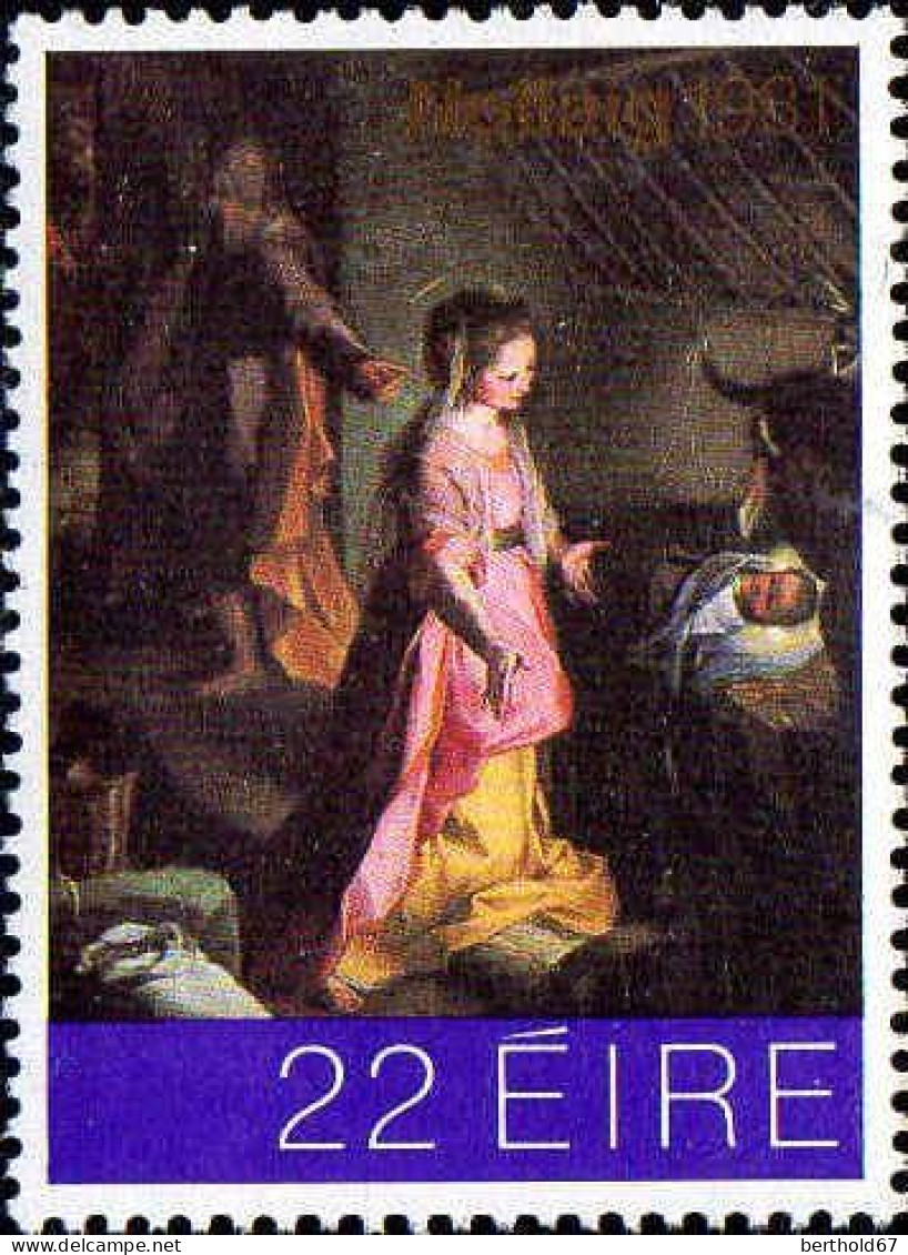 Irlande Poste N** Yv: 459 Mi:456 Federico Barocci La Nativité - Unused Stamps