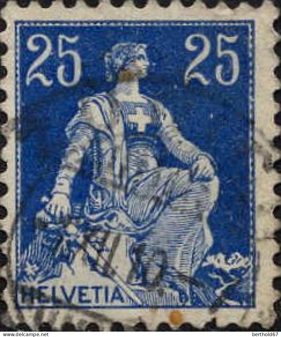 Suisse Poste Obl Yv: 120 Mi:103 Helvetia Assise (TB Cachet à Date) 17.II.10 - Used Stamps