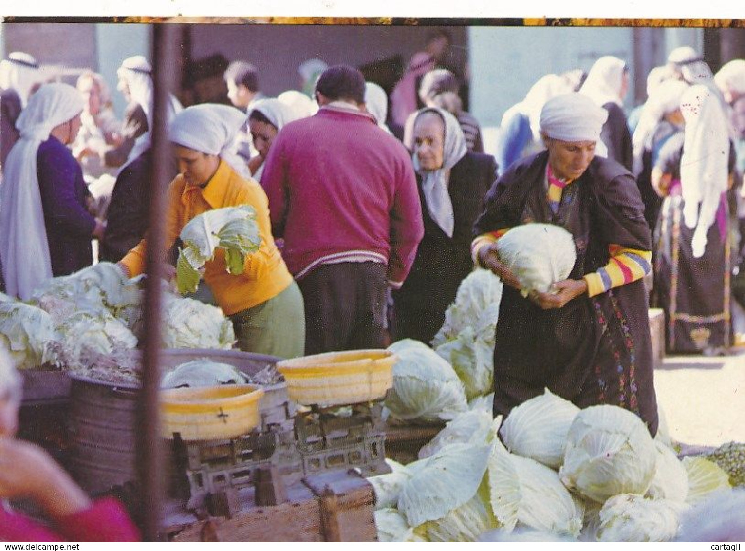 CPM GF-10403-Israel-Jérusalem-Scene In The Old CityMarket (Belle Animation)-Livraison Offerte - Israel