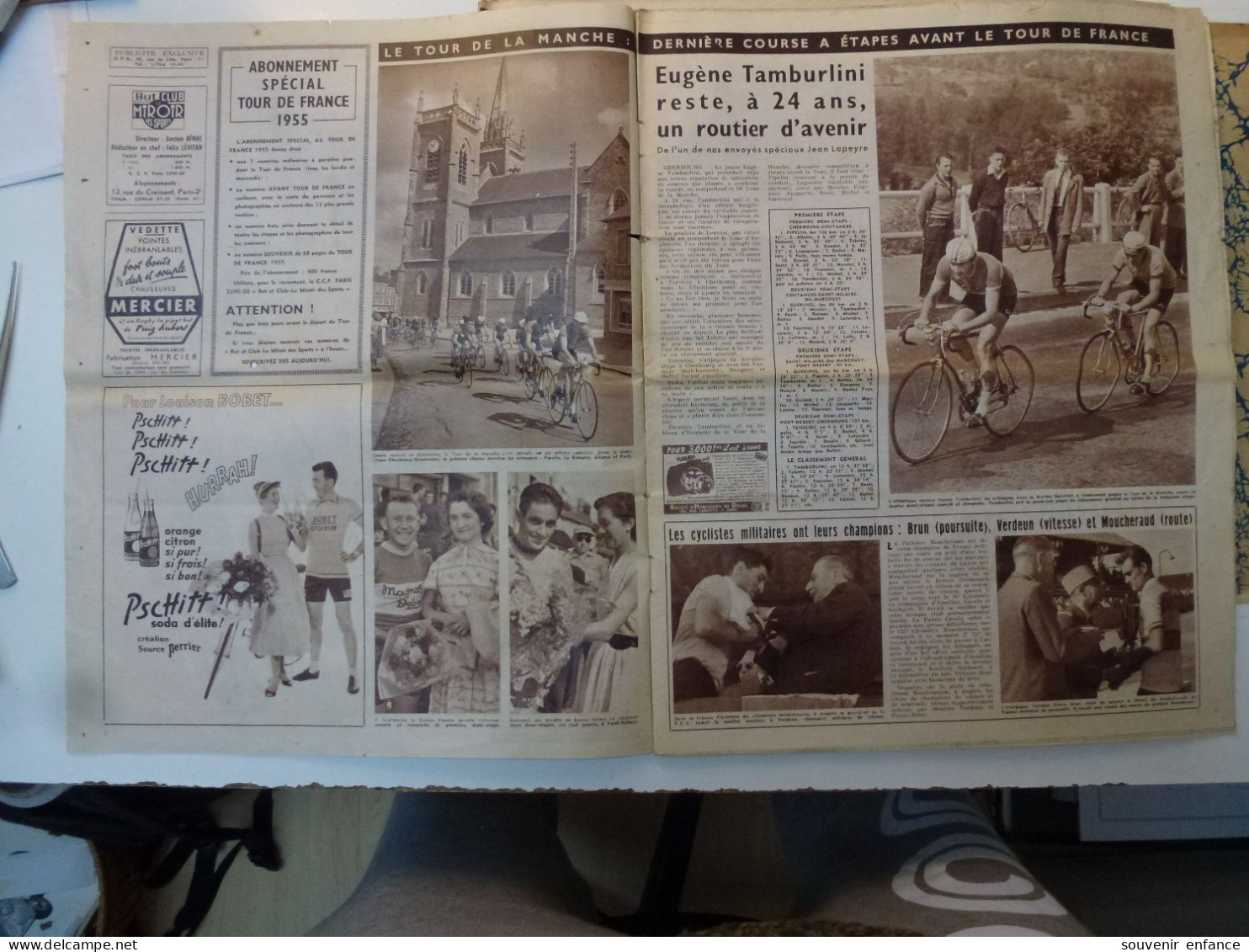 But Et Club Le Miroir Des Sports Juin 1955 Coupe Latine Darrigade Bobet Chateaulin - Sport