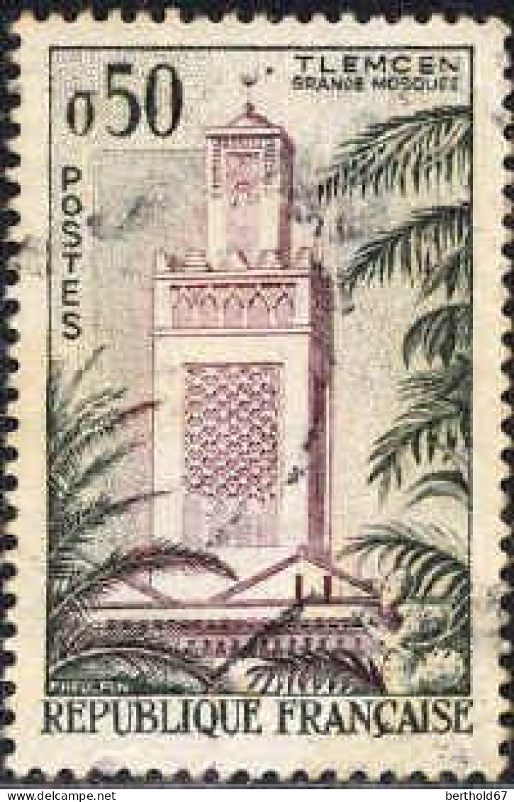 France Poste Obl Yv:1238 Mi:1286 Tlemcen Grande Mosquée (Obli. Ordinaire) - Oblitérés