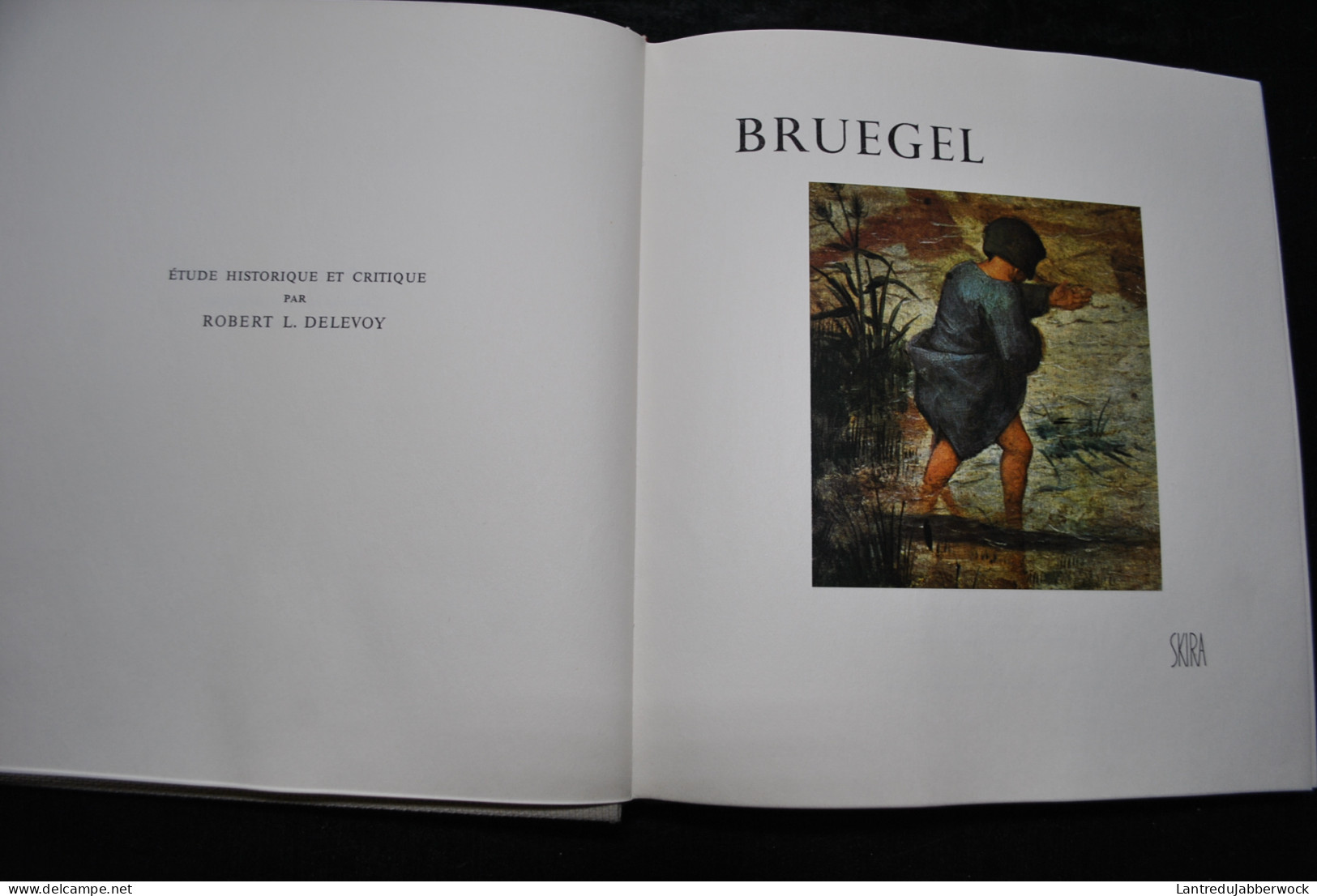 Robert DELEVOY Bruegel Skira 1959 Collection Le Goût De Notre Temps Peintre Peinture Art Artiste Images Contrecollées - Art