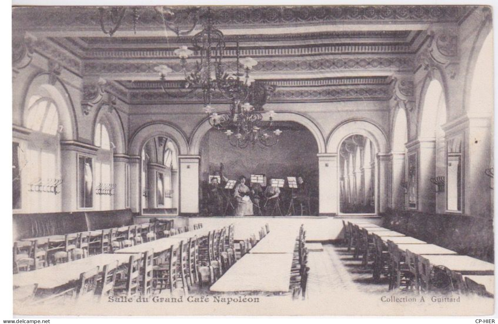 20 - CORSE - AJACCIO - SALLE DE CONCERT DU GRAND CAFE NAPOLEON - Ajaccio