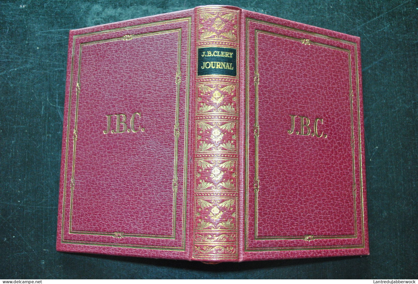 JEAN DE BONNOT-JOURNAL DE J.B CLERY RELATANT LA CAPTIVITÉ DE LOUIS XVI Suivi De La Défense De Louis Desèze Reliure 1967 - Historia