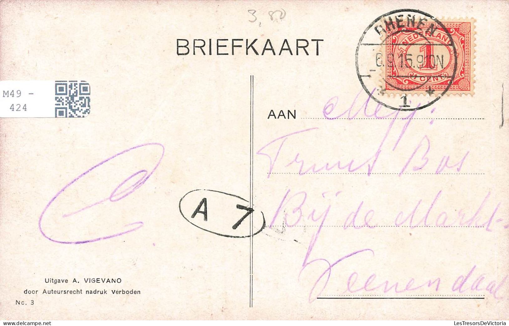 COUPLES - Mobilisatie 1914 - Houd Goede Moed Dan Denk Ik Steeds Aan Je Lieve Toet - Carte Postale Ancienne - Couples