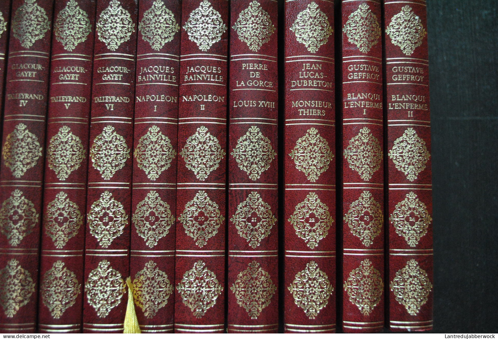 12 Meilleures Oeuvres Historiques Editions Rencontre Rare Collection Complète En 24 Volumes Reliure Louis XIV Talleyrand - Historia