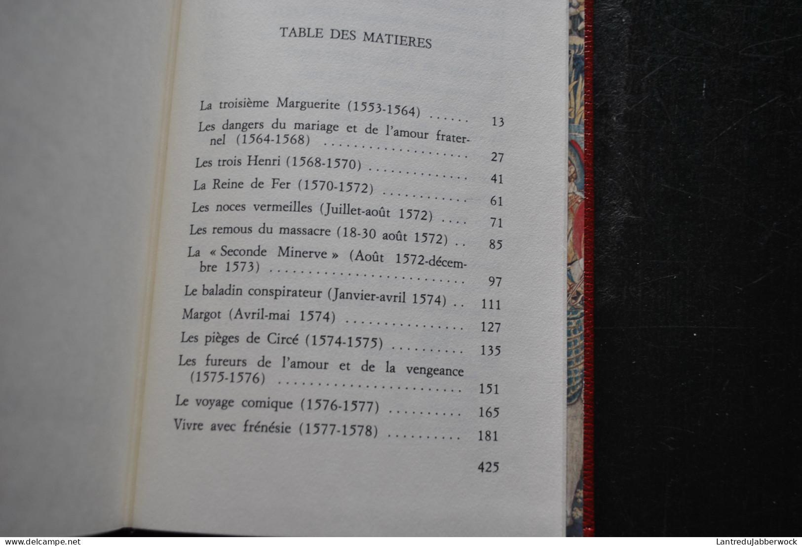 Philippe ERLANGER La Reine Margot Ou La Rébellion Librairie Académique Perrin 1972 - Reliure Henri Massacre - Historia