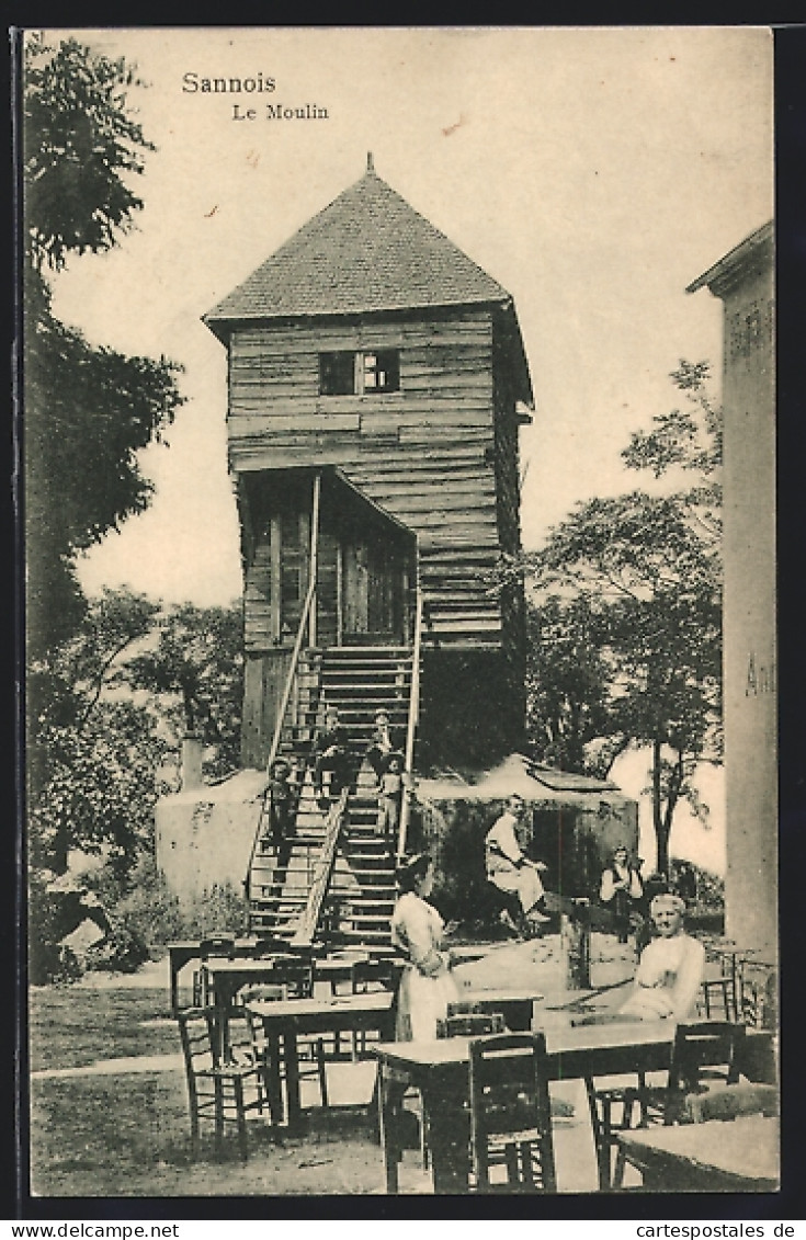 AK Sannois, Le Moulin, Windmühle  - Windmühlen