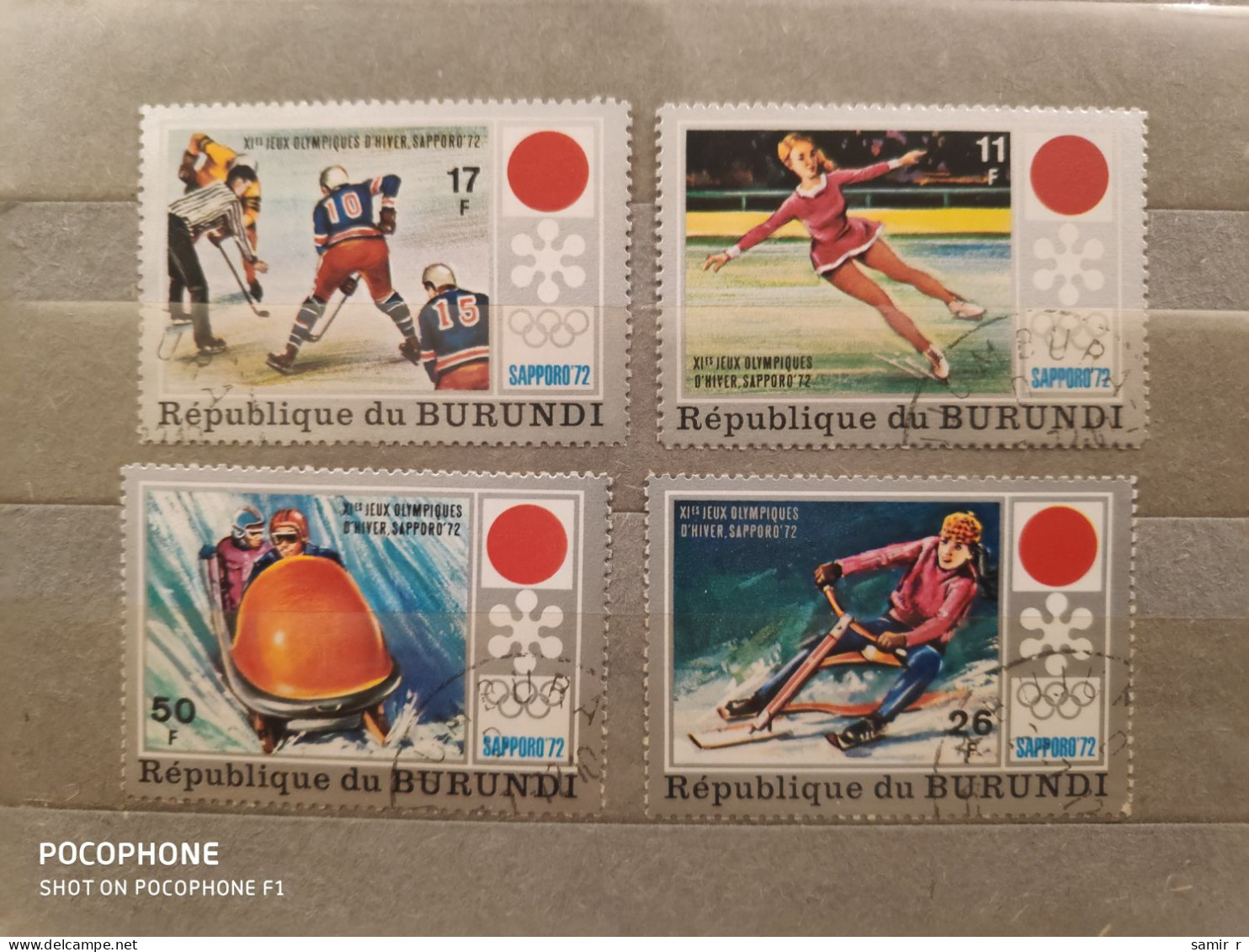 1972	Burundi	Sport (F85) - Used Stamps