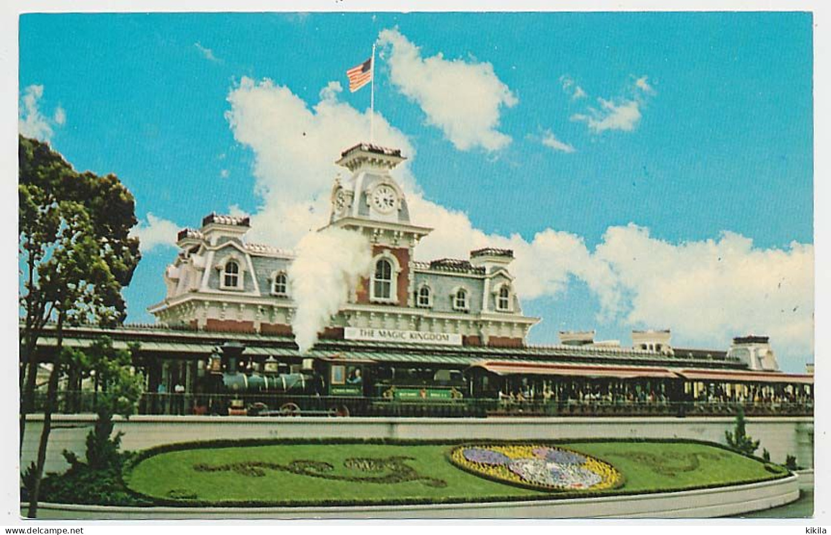 CPSM / CPM 9 X 14 Etats Unis (1) Floride Orlando The WALT DISNEY WORLD The Magic Kingdom Train Locomotive - Orlando