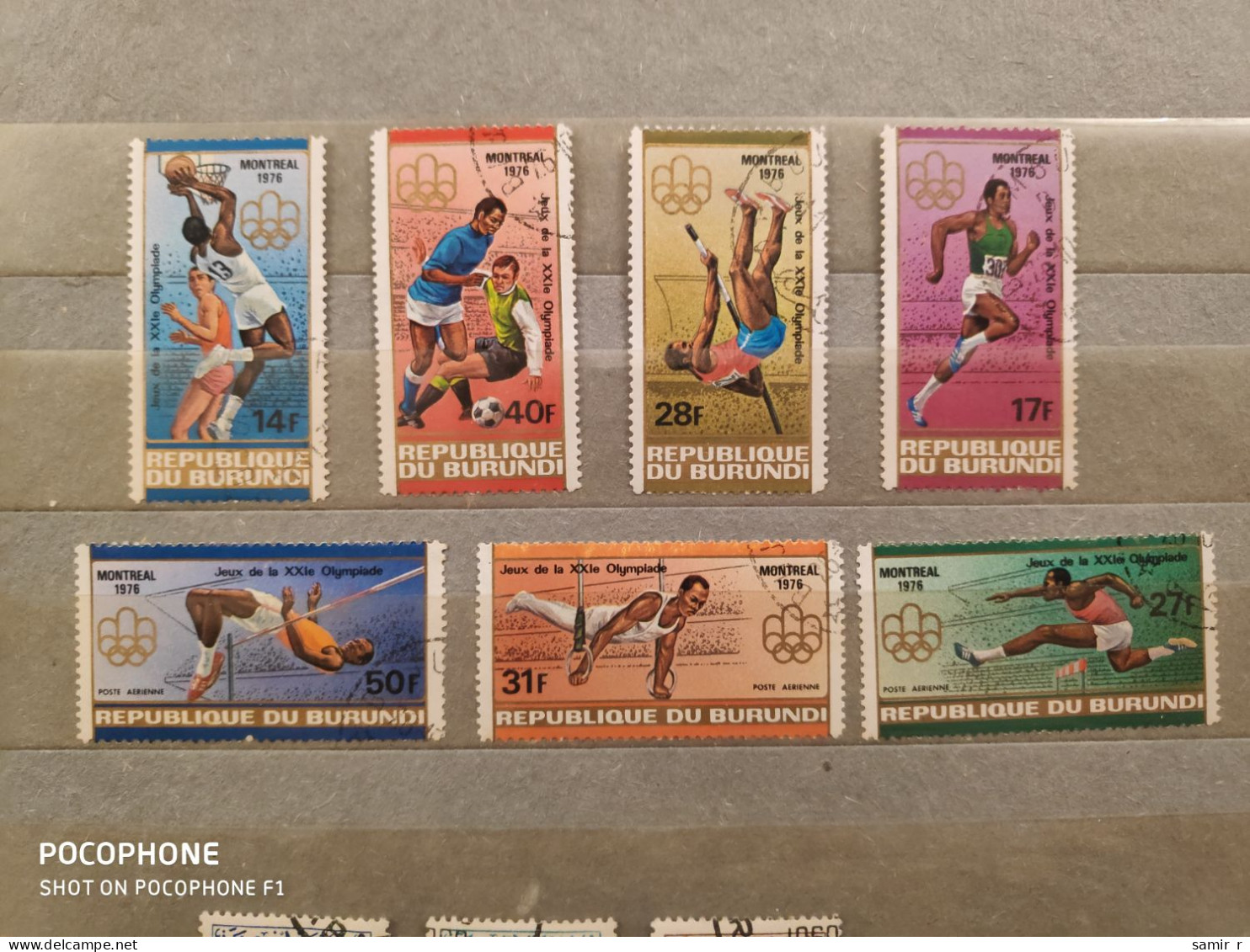 1976	Burundi	Sport (F85) - Used Stamps