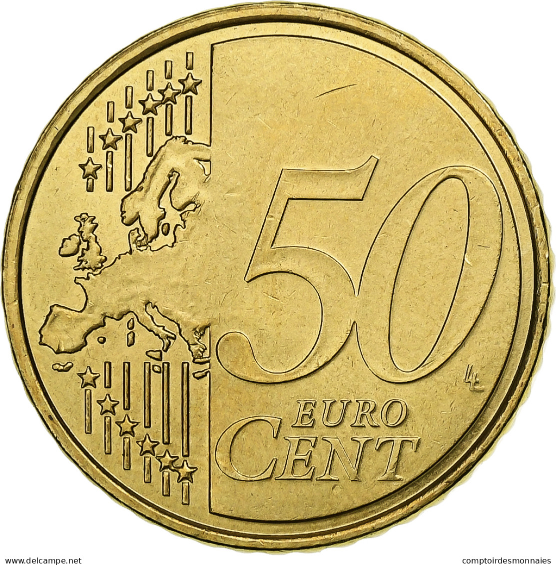 Malte, 50 Euro Cent, 2008, Paris, SUP, Laiton, KM:130 - Malta