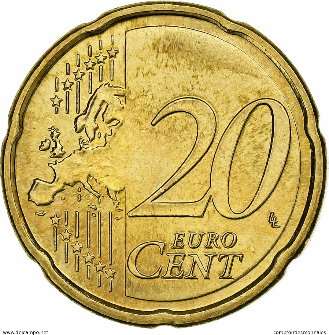 Slovaquie, 20 Euro Cent, 2009, Kremnica, SUP, Laiton, KM:99 - Slowakei