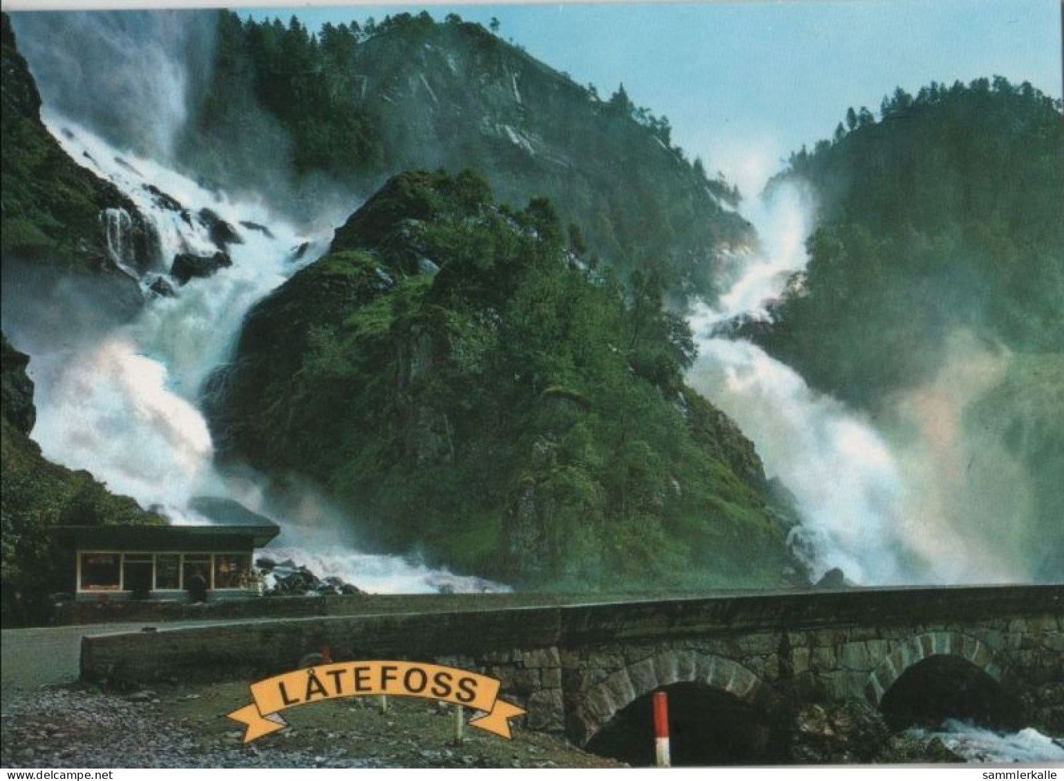 95043 - Latefossen - Norwegen - Ruten Odda - Norvège