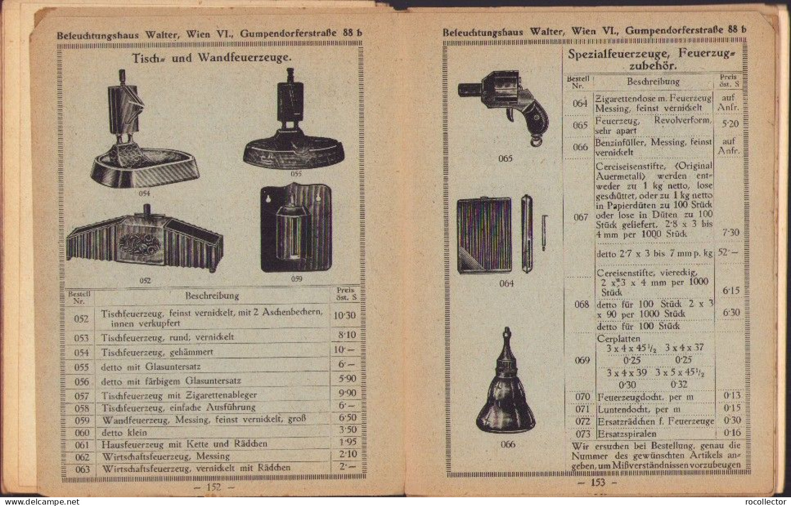 Fuhrer durch die Radio u Electrotechnik Beleuchtungshaus Walter Wien ca 1920's 712SPN